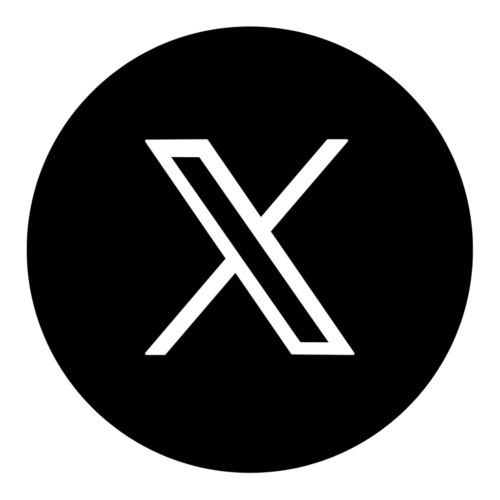 X (formerly Twitter) logo linking to Kiddos Crayons page with daily Coloring Pages for kids
