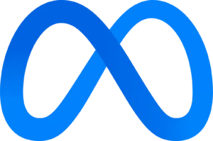 Meta logo icon linking to Kiddos Crayons Facebook page with Coloring Pages for kids